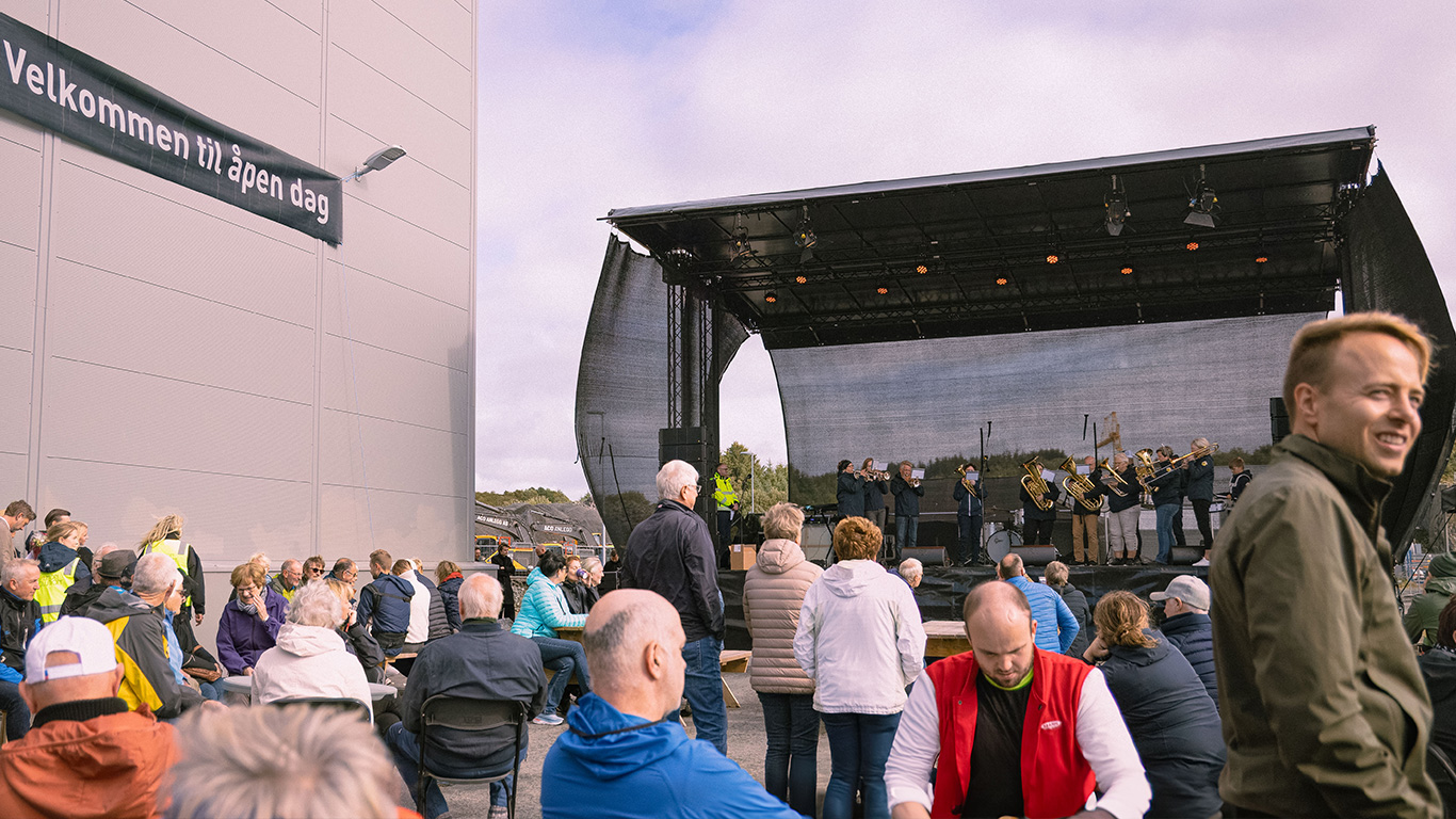 Salmon Evolutions Official Opening at Indre Harøy. Photo